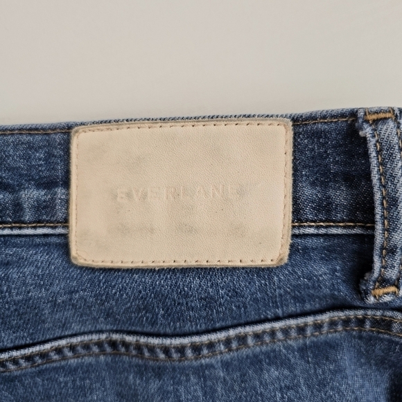 Everlane The Cheeky Bootcut Two-tone Raw Hem Jeans Size 30 - Picture 14 of 14